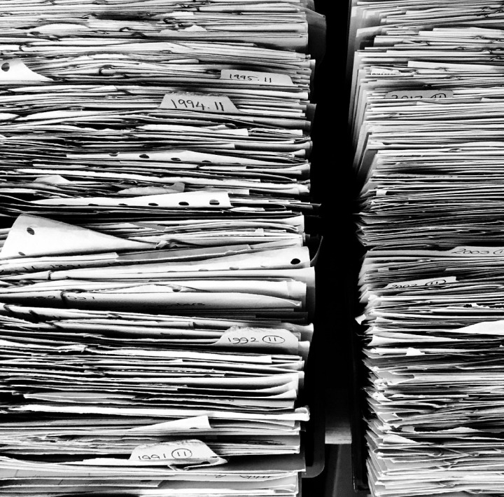 truck driver paperwork office